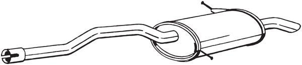Takaäänenvaimentaja BOSAL 279-643