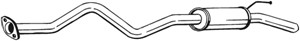 Takaäänenvaimentaja, TOYOTA HIACE Buss IV, HIACE Skåp IV, 174305B780, 1743075190