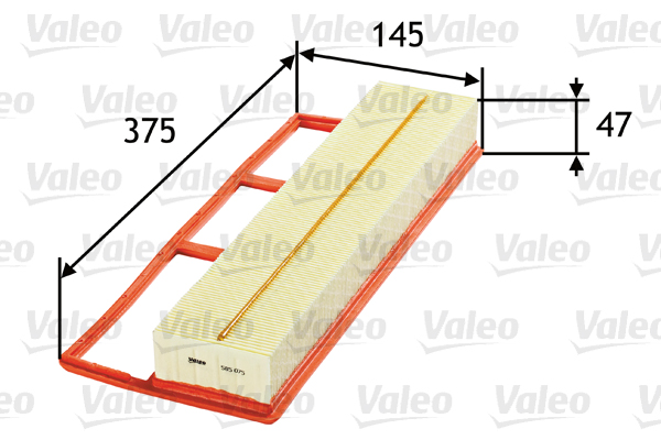 Ilmansuodatin VALEO 585075
