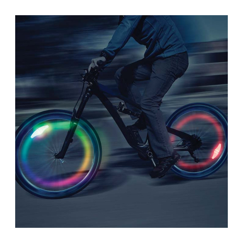 NiteIze SpokeLit DiscoSelect -vannevalo, 2kpl paketti