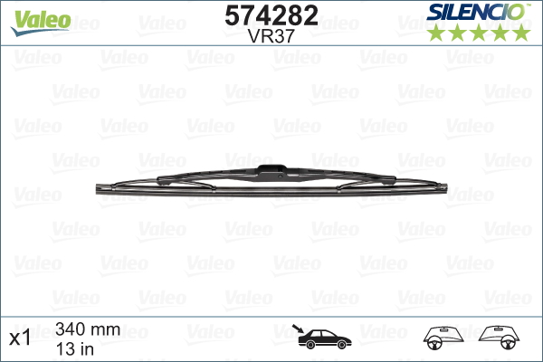 Pyyhkijänsulka VALEO 574282