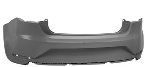 Puskuri, eteen, Takana, SEAT IBIZA IV, IBIZA SC IV, 6J3807421E GRU