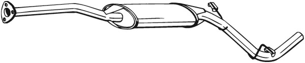 Keskipönttö BOSAL 282-755