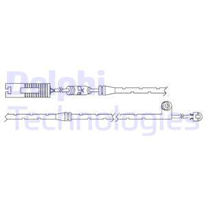 Jarrupalan kulumisen ilmaisin DELPHI LZ0225