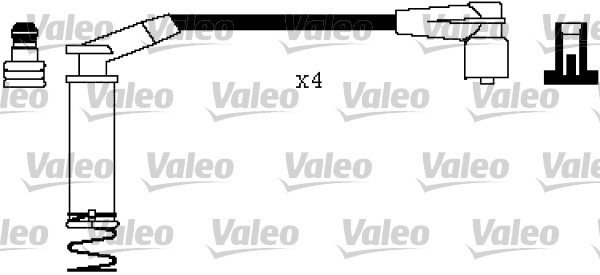 Sytytysjohtosarja VALEO 346405