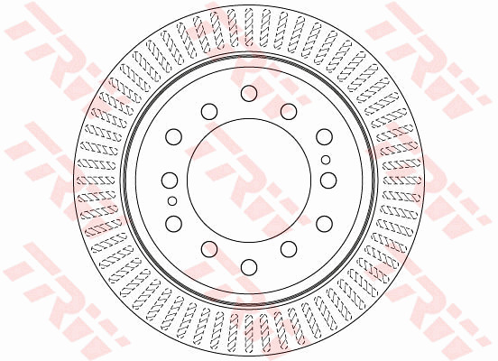 Jarrulevy TRW DF6342