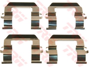 Tarvikesarja, jarrupala, Etuakseli, Oikea, Vasen, FORD,OPEL,VAUXHALL, 16017760, 92617760
