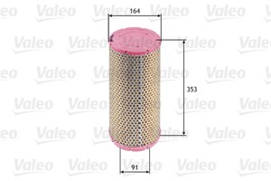 Ilmansuodatin, IVECO, 11883618, 1903669, 2992677, 2997050, 504064501, 8032064, 99478393