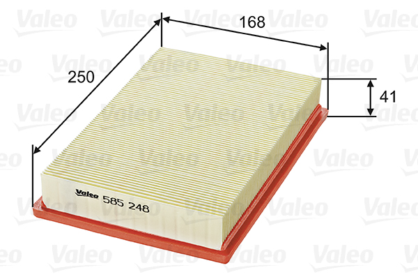 Ilmansuodatin VALEO 585248