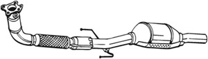 Katalysaattori, Keskellä, SEAT AROSA, VW LUPO, POLO, 6N0253058PX