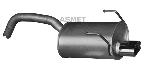 Takaäänenvaimentaja ASMET 16.091