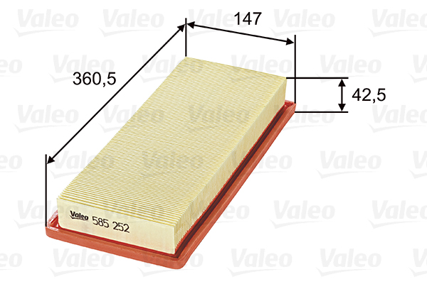 Ilmansuodatin VALEO 585252