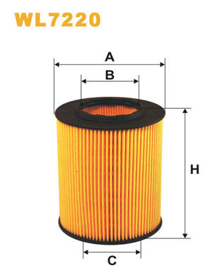 Öljynsuodatin WIX FILTERS WL7220