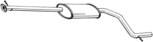 Keskipönttö BOSAL 285-061