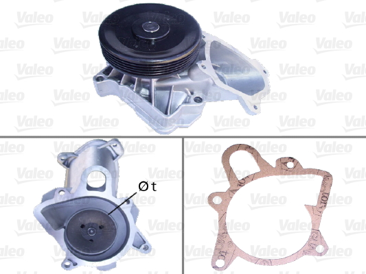 Vesipumppu VALEO 506710