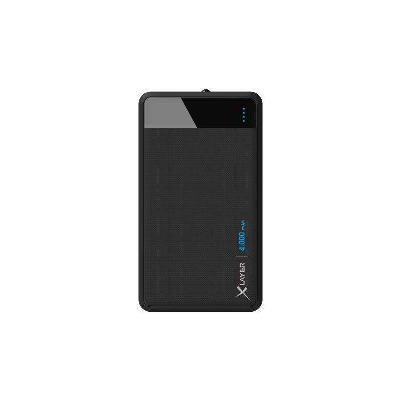 Xlayer Colour Line 4000mAh virtapankki, musta