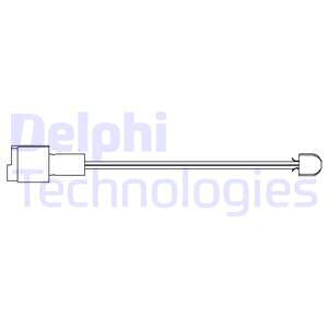 Jarrupalan kulumisen ilmaisin DELPHI LZ0108