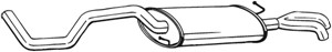 Takaäänenvaimentaja, SEAT CORDOBA, CORDOBA Vario, VW POLO CLASSIC III, POLO Van Skåp / kombi, POLO Variant, 6K5253609L