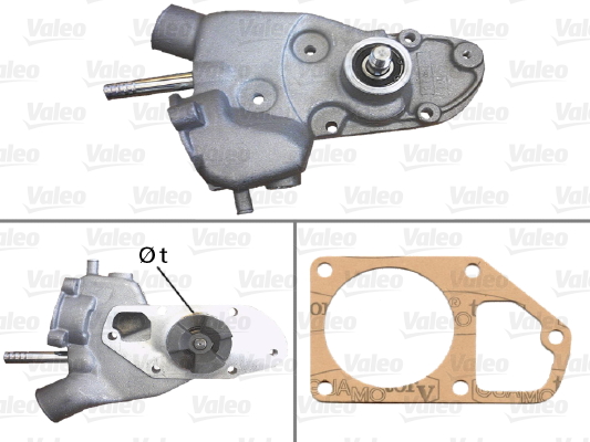 Vesipumppu VALEO 506170