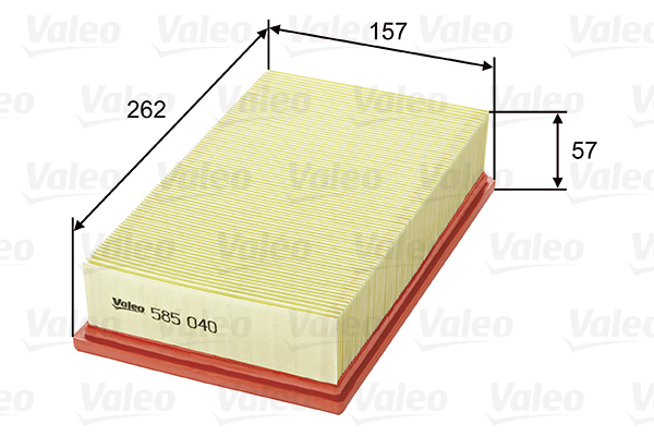 Ilmansuodatin VALEO 585040