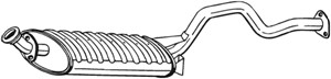 Keskiäänenvaimentaja, MITSUBISHI PAJERO II, PAJERO Canvas Top II, MB651688, MB651696, MR160316