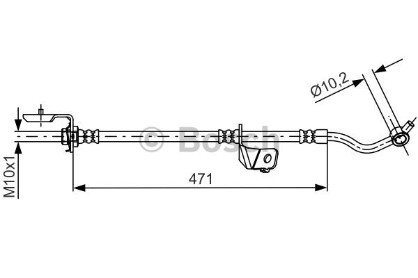 Jarruletku BOSCH 1 987 481 716