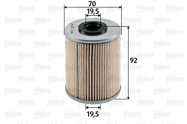Polttoainesuodatin VALEO 587907