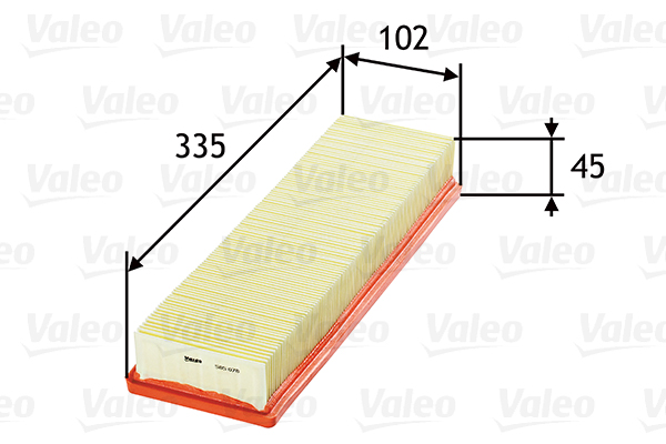 Ilmansuodatin VALEO 585078
