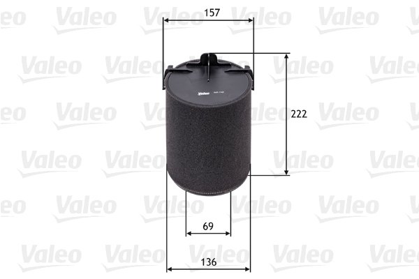 Ilmansuodatin VALEO 585742