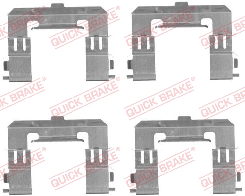 Tarvikesarja, jarrupala QUICK BRAKE 109-1715