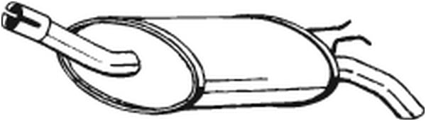 Takaäänenvaimentaja BOSAL 200-785