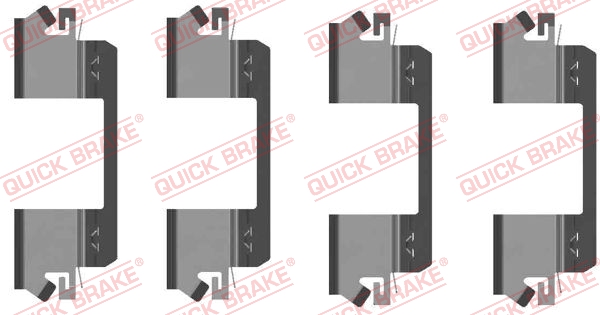 Tarvikesarja, jarrupala QUICK BRAKE 109-1234