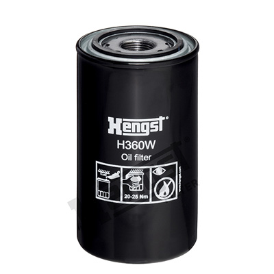 Öljynsuodatin HENGST FILTER H360W