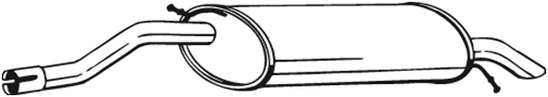 Takaäänenvaimentaja BOSAL 278-527