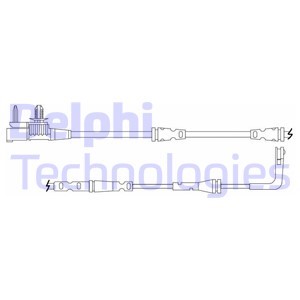 Kulumisenilmaisin, jarrupala, Etuakseli, JAGUAR XE, XF II, XF SPORTBRAKE, T2H23971, T2H8398, T2H8399