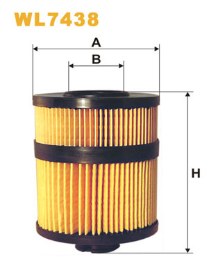Öljynsuodatin WIX FILTERS WL7438