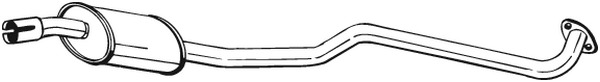 Keskipönttö BOSAL 282-829