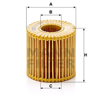 Öljynsuodatin MANN-FILTER HU 7019 z