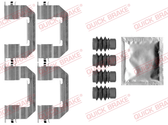 Tarvikesarja, jarrupala QUICK BRAKE 109-0011