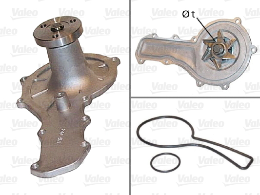Vesipumppu VALEO 506455