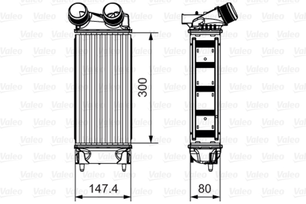 Välijäähdytin VALEO 818291