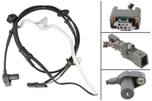 Tunnistin, kiertonopeus, Taka-akseli, Vasen, AUDI A6, A6 Avant, 4B0 927 807 M