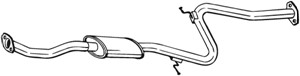 Keskiäänenvaimentaja, MAZDA 323 F IV, 323 S IV, B68940300