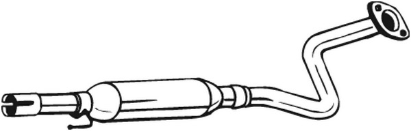 Keskipönttö BOSAL 285-443