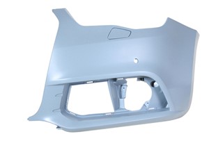 Puskuri, eteen, Eteen, vasen, AUDI A1, A1 Sportback, 8X0 807 065C GRU, 8X0807065CGRU