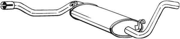 Takaäänenvaimentaja BOSAL 105-913