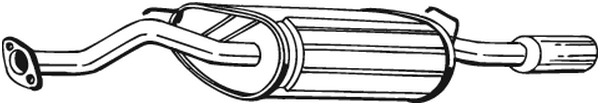 Takaäänenvaimentaja BOSAL 115-329