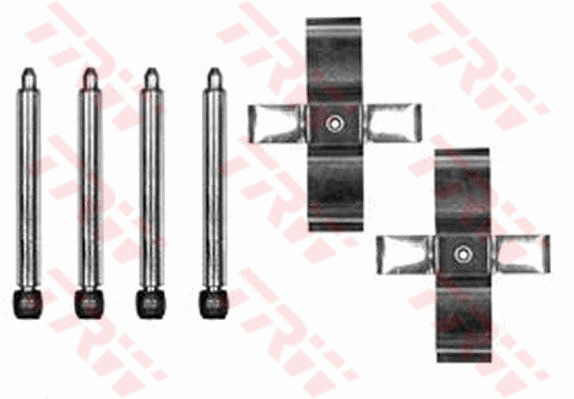 Tarvikesarja, jarrupala TRW PFK379