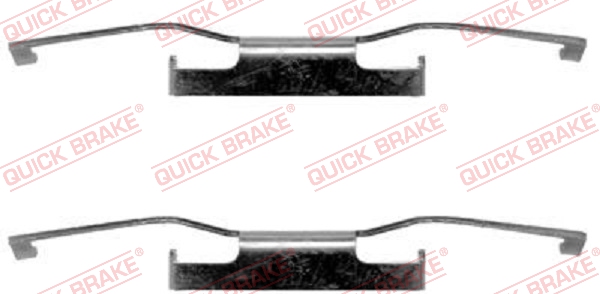 Tarvikesarja, jarrupala QUICK BRAKE 109-1011