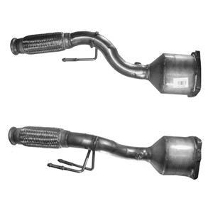 Katalysaattori, Takana, CITROËN,FIAT,LANCIA,PEUGEOT, 1400592680, 1731LL, 1731TC, 1731TG, 1731TY, 9805859480